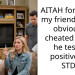 AITAH for telling my friend her bf obviously cheated when he tested positive for STDs