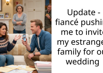 Update – fiancé pushing me to invite my estranged family for our wedding