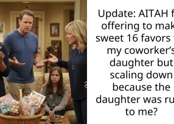 Update: AITAH for offering to make sweet 16 favors for my coworker’s daughter but scaling down because the daughter was rude to me?