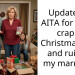 Update #3: AITA for giving c**ppy Christmas gifts and ruining my marriage?