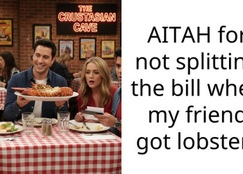 AITAH for not splitting the bill when my friend got lobster?