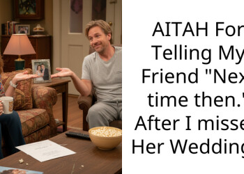 AITAH For Telling My Friend “Next time then.” After I missed Her Wedding?