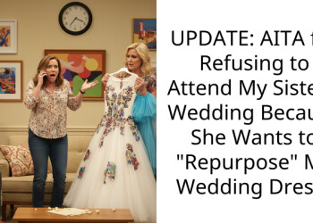 UPDATE: AITA for Refusing to Attend My Sister’s Wedding Because She Wants to “Repurpose” My Wedding Dress?