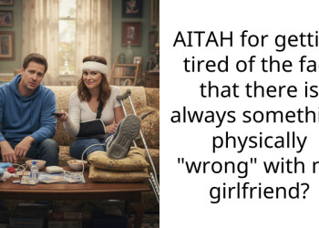 AITAH for getting tired of the fact that there is always something physically “wrong” with my girlfriend?