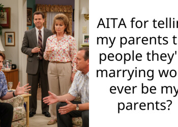 AITA for telling my parents the people they’re marrying won’t ever be my parents?