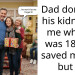 Dad donated his kidney to me when I was 18 and saved my life but …