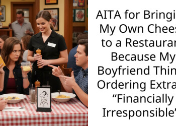 AITA for Bringing My Own Cheese to a Restaurant Because My Boyfriend Thinks Ordering Extra is “Financially Irresponsible”?