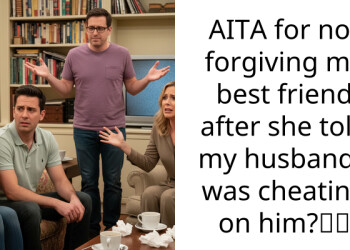 AITA for not forgiving my best friend after she told my husband I was cheating on him?