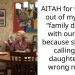 AITAH for walking out of my MIL’s “family dinner” with our baby because she kept calling my daughter the wrong name?