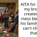 AITA for saying my brother created the mess blending his family and I can’t change that?