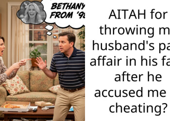 AITAH for throwing my husband’s past affair in his face after he accused me of cheating?