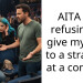 AITA for refusing to give my seat to a stranger at a concert?