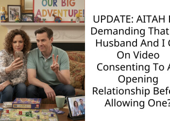 UPDATE: AITAH For Demanding That My Husband And I Go On Video Consenting To An Opening Relationship Before Allowing One?