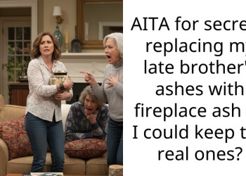 AITA for secretly replacing my late brother’s ashes with fireplace ash so I could keep the real ones?