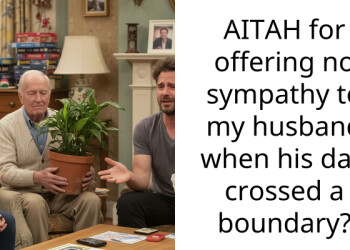 AITAH for offering no sympathy to my husband when his dad crossed a boundary?