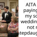 AITA for paying for my son’s wedding but not my stepdaughters?