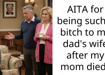 AITA for being such a b**ch to my dad’s wife after my mom died?