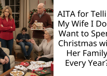 AITA for Telling My Wife I Don’t Want to Spend Christmas with Her Family Every Year?