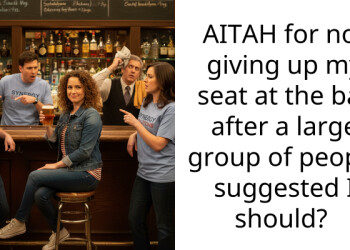 Group Tried to Force Me Out of My Seat at the Bar and I Lost It