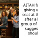 Group Tried to Force Me Out of My Seat at the Bar and I Lost It