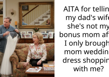 Dad’s Wife Demanded to Join My Dress Fitting and Then Cried When I Told Her She’s Nothing