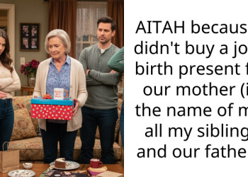 AITAH because I didn’t buy a joint birth present for our mother (in the name of me, all my siblings and our father)?