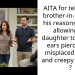 AITA for telling my brother-in-law that his reasons for not allowing his daughter to get her ears pierced are misplaced at best and creepy at worst ?