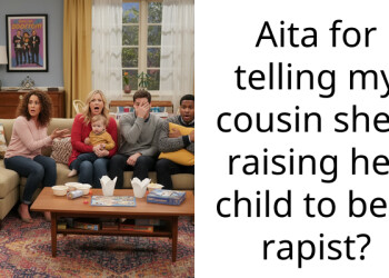 I told my cousin she’s raising a r***st and now she’s abandoned her own son