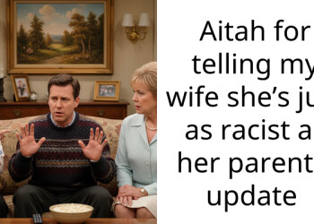 Aitah for telling my wife she’s just as r***st as her parents, update