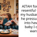 AITAH for being resentful toward my husband after he pressured me into having a baby I didn’t want?