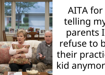 AITA for telling my parents I refuse to be their practice kid anymore?