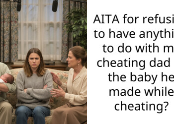 AITA for refusing to have anything to do with my cheating dad or the baby he made while cheating?
