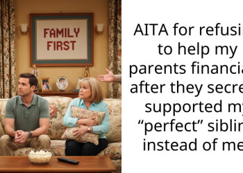 AITA for refusing to help my parents financially after they secretly supported my “perfect” sibling instead of me?