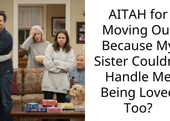 AITAH for Moving Out Because My Sister Couldn’t Handle Me Being Loved Too?