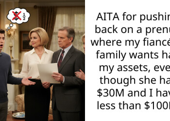 My Fiancée’s Wealthy Family Wants Half My Money While Treating Me Like a Guest