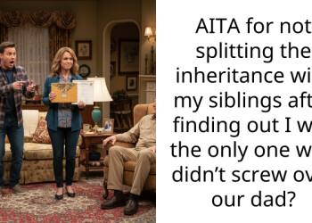 AITA for not splitting the inheritance with my siblings after finding out I was the only one who didn’t screw over our dad?
