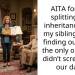 AITA for not splitting the inheritance with my siblings after finding out I was the only one who didn’t screw over our dad?