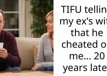 TIFU telling my ex’s wife that he cheated on me… 20 years later