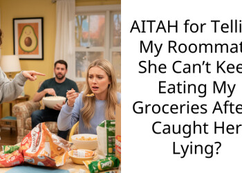 AITAH for Telling My Roommate She Can’t Keep Eating My Groceries After I Caught Her Lying?