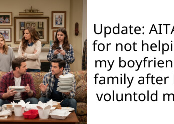 Update: AITAH for not helping my boyfriends family after he voluntold me
