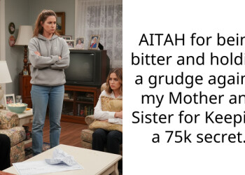 AITAH for being bitter and holding a grudge against my Mother and Sister for Keeping a 75k secret.