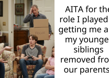 AITA for the role I played in getting me and my younger siblings removed from our parents?