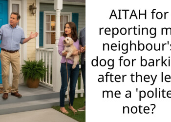 AITAH for reporting my neighbour’s dog for barking after they left me a ‘polite’ note?
