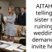 AITAH for telling my sister she’s ruining my wedding by demanding I invite her ex?