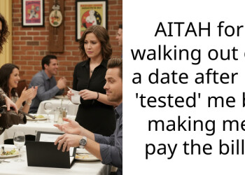 AITAH for walking out on a date after he ‘tested’ me by making me pay the bill?
