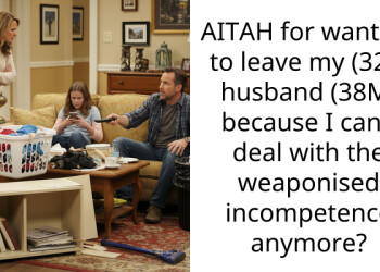 AITAH for wanting to leave my (32F) husband (38M) because I can’t deal with the weaponised incompetence anymore?