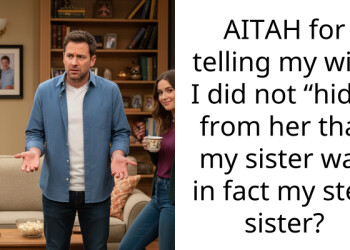 AITAH for telling my wife I did not “hide” from her that my sister was in fact my step sister?