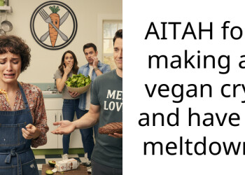 AITAH for making a vegan cry and have a meltdown