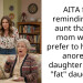AITA for reminding my aunt that my mom would prefer to have an anorexic daughter than a “fat” daughter?