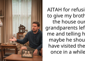 AITAH for refusing to give my brother the house our grandparents left to me and telling him maybe he should have visited them once in a while?